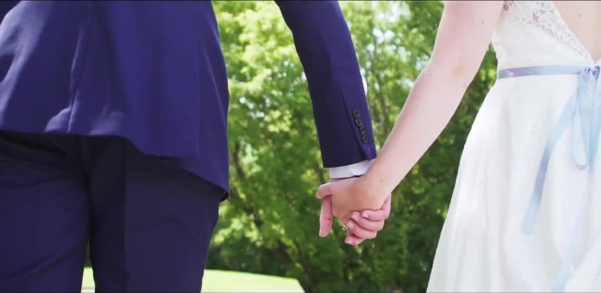 Still from Megan & Tyler's wedding film
